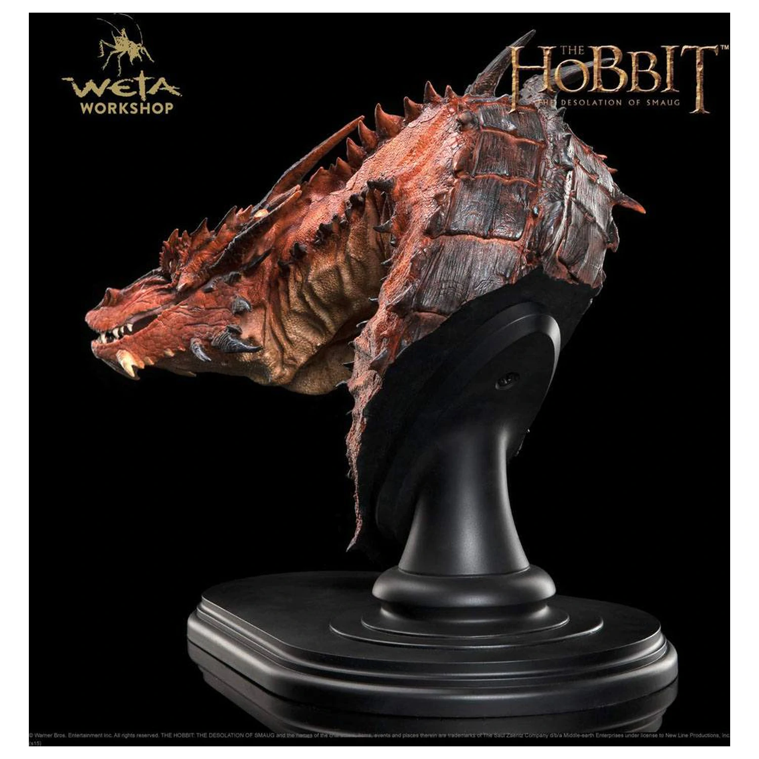 The Hobbit The Desolation of Smaug Smaug mellszobor figura 36 cm termékfotó