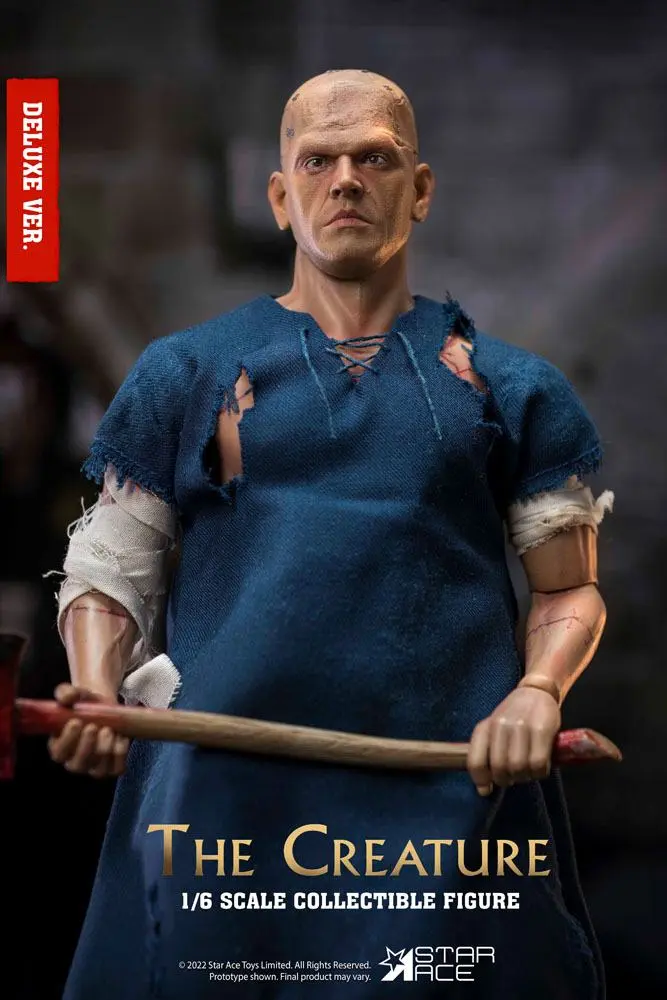 The Horror of Frankenstein My Favourite Movie 1/6 The Creature Deluxe Version akciófigura 30 cm termékfotó