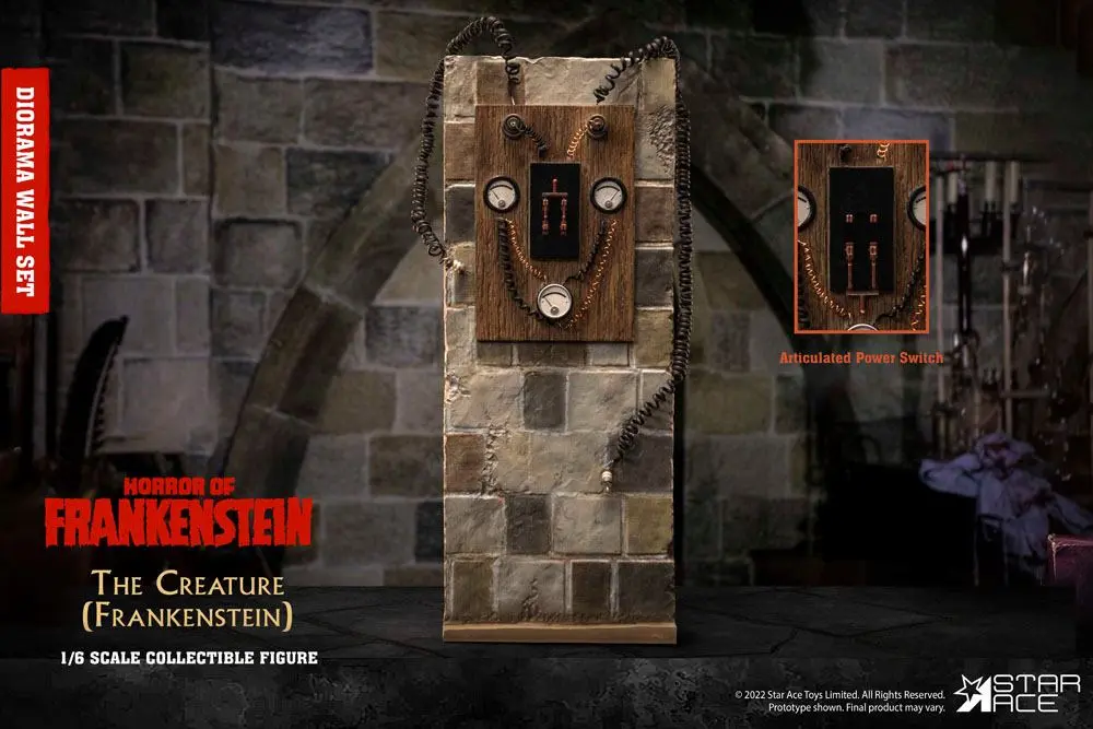 The Horror of Franlenstein My Favourite Movie 1/6 Diorama Wall kiegészítő termékfotó