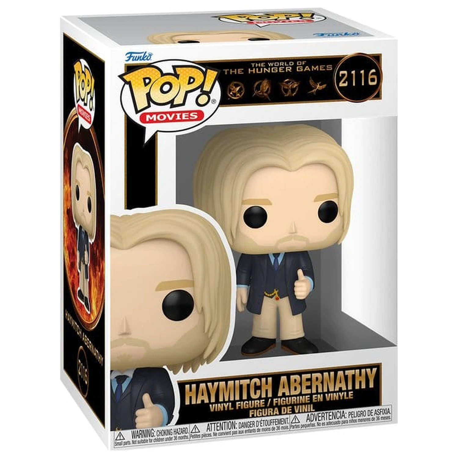 The Hunger Games Funko POP! Movies Vinyl figura Haymitch Abernathy 9 cm termékfotó