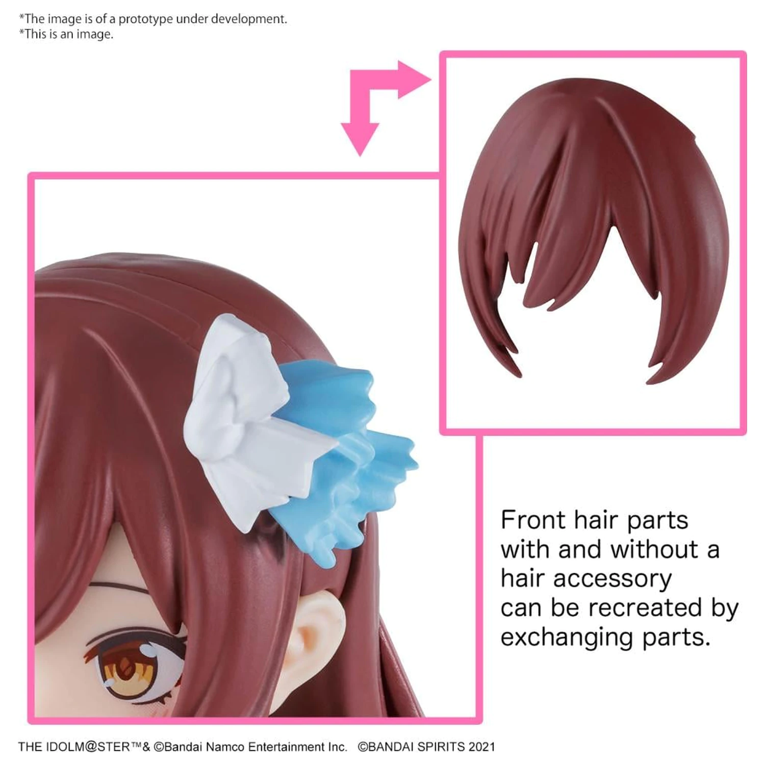 The Idolmaster 30MS Amana Osaki modell készlet termékfotó