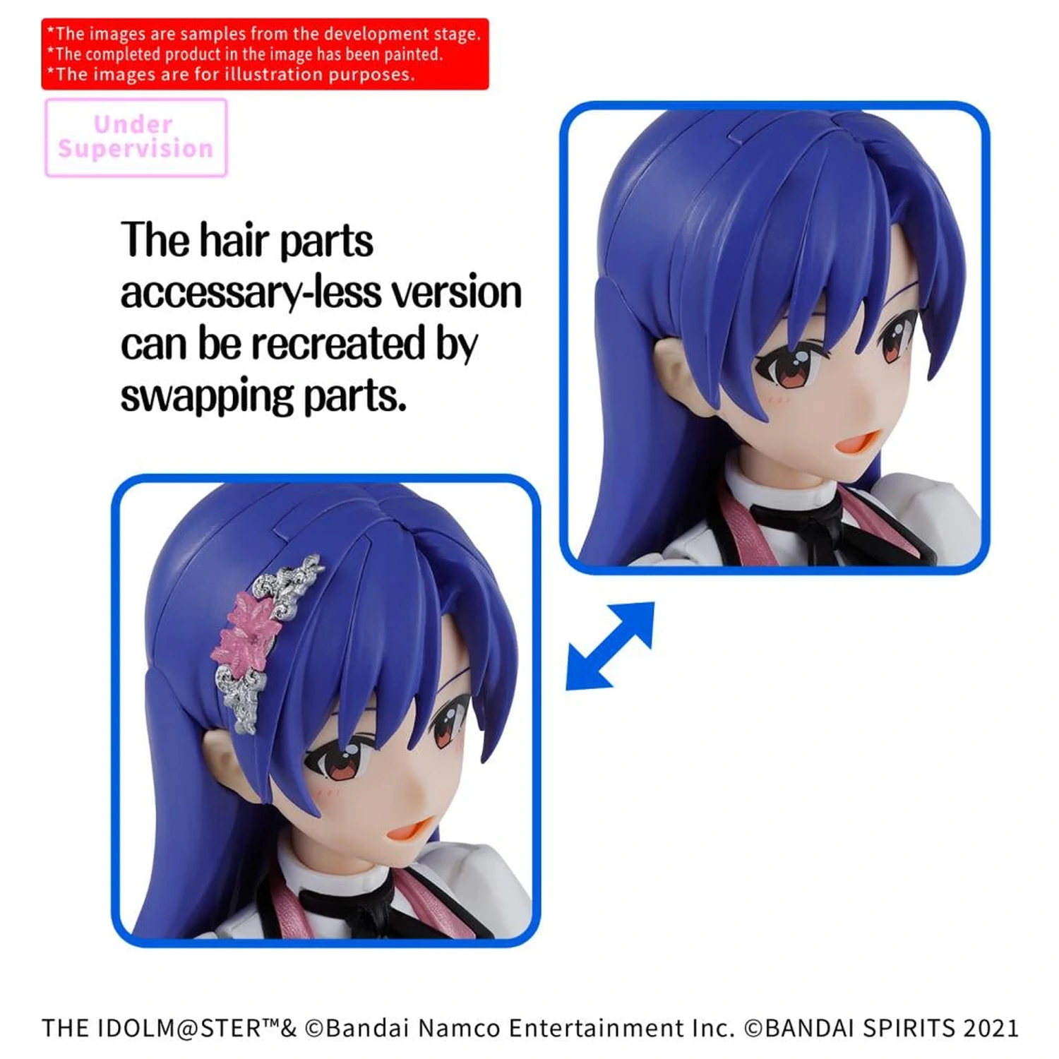 The Idolmaster 30MS Chihaya Kisaragi (20th Anniv. You and I) modell készlet termékfotó