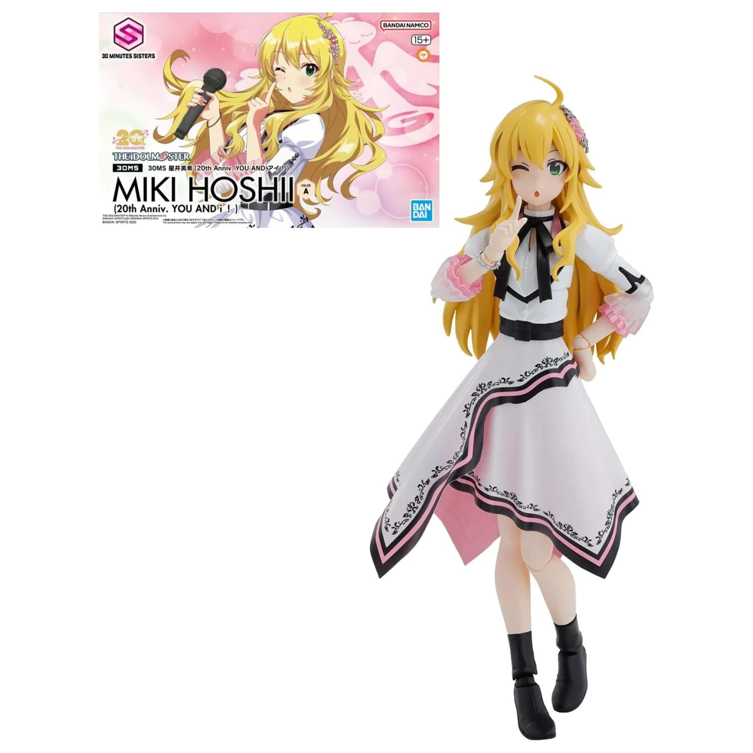 The Idolmaster 30MS Miki Hoshii (20th Anniv. You and I!) modell készlet termékfotó