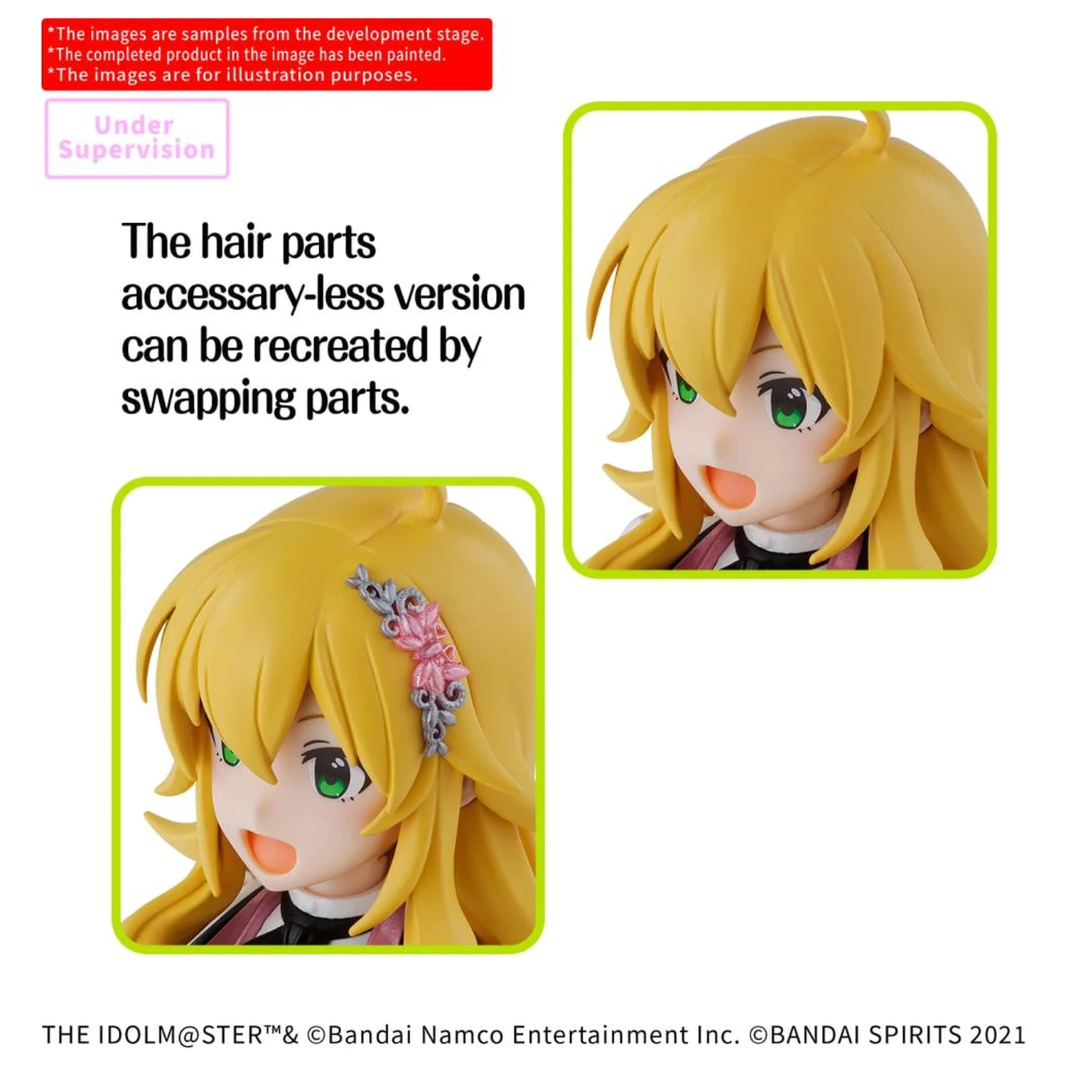 The Idolmaster 30MS Miki Hoshii (20th Anniv. You and I!) modell készlet termékfotó