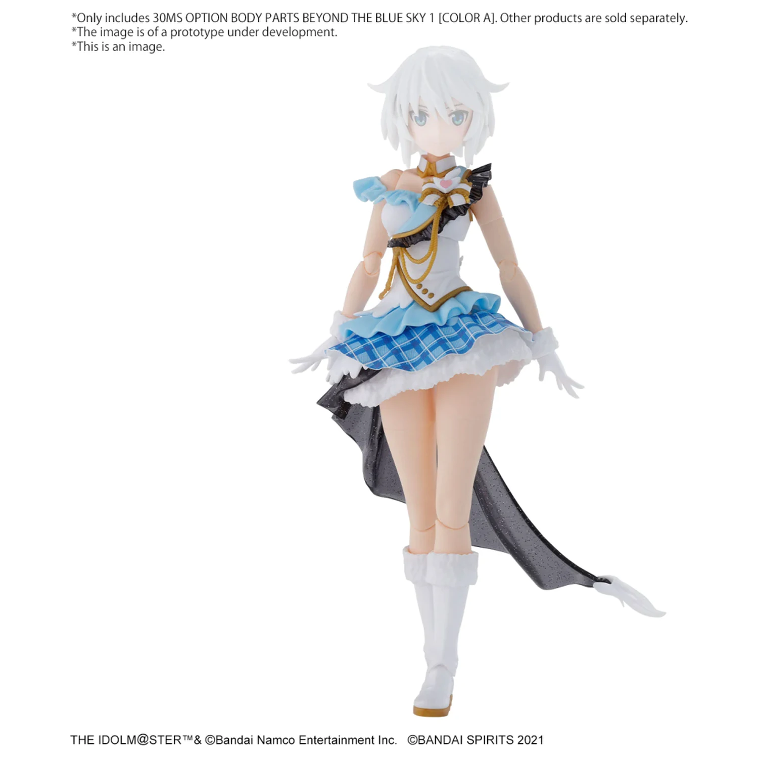 The Idolmaster 30MS Option Body Parts Beyond the Blue Sky 1 -modell készlet kiegészítő csomag termékfotó