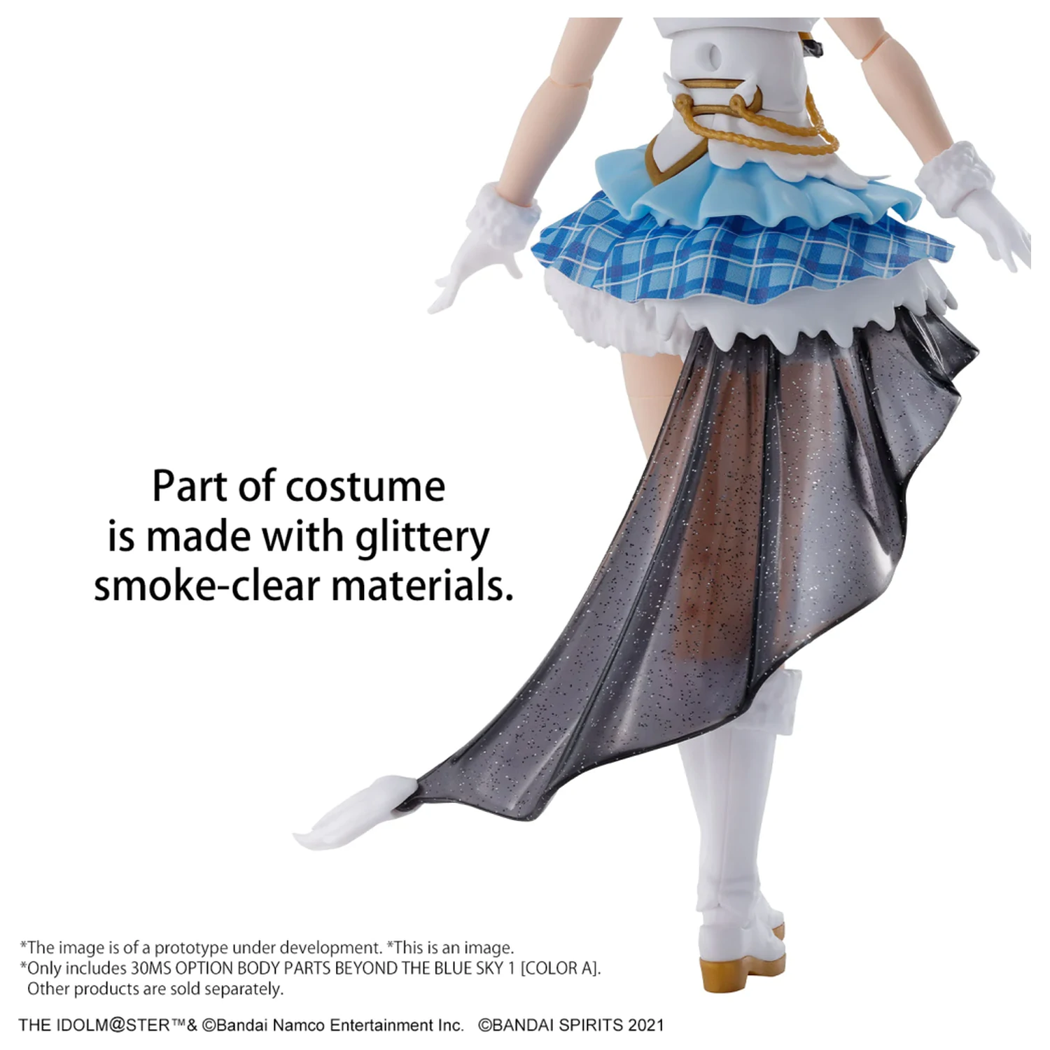 The Idolmaster 30MS Option Body Parts Beyond the Blue Sky 1 -modell készlet kiegészítő csomag termékfotó