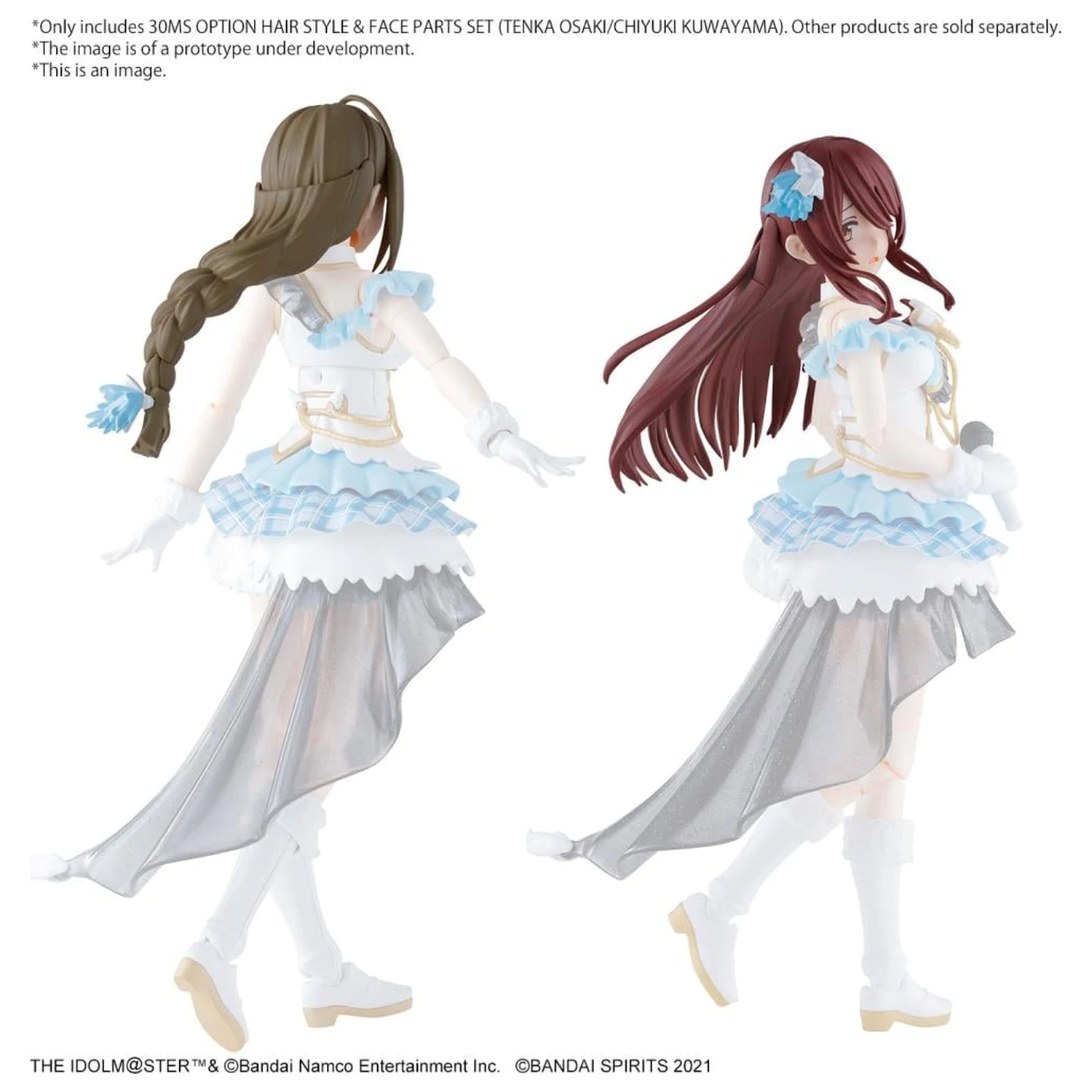 The Idolmaster 30MS Option Hair Style & Face Parts Set modell készlet kiegészítő csomag termékfotó