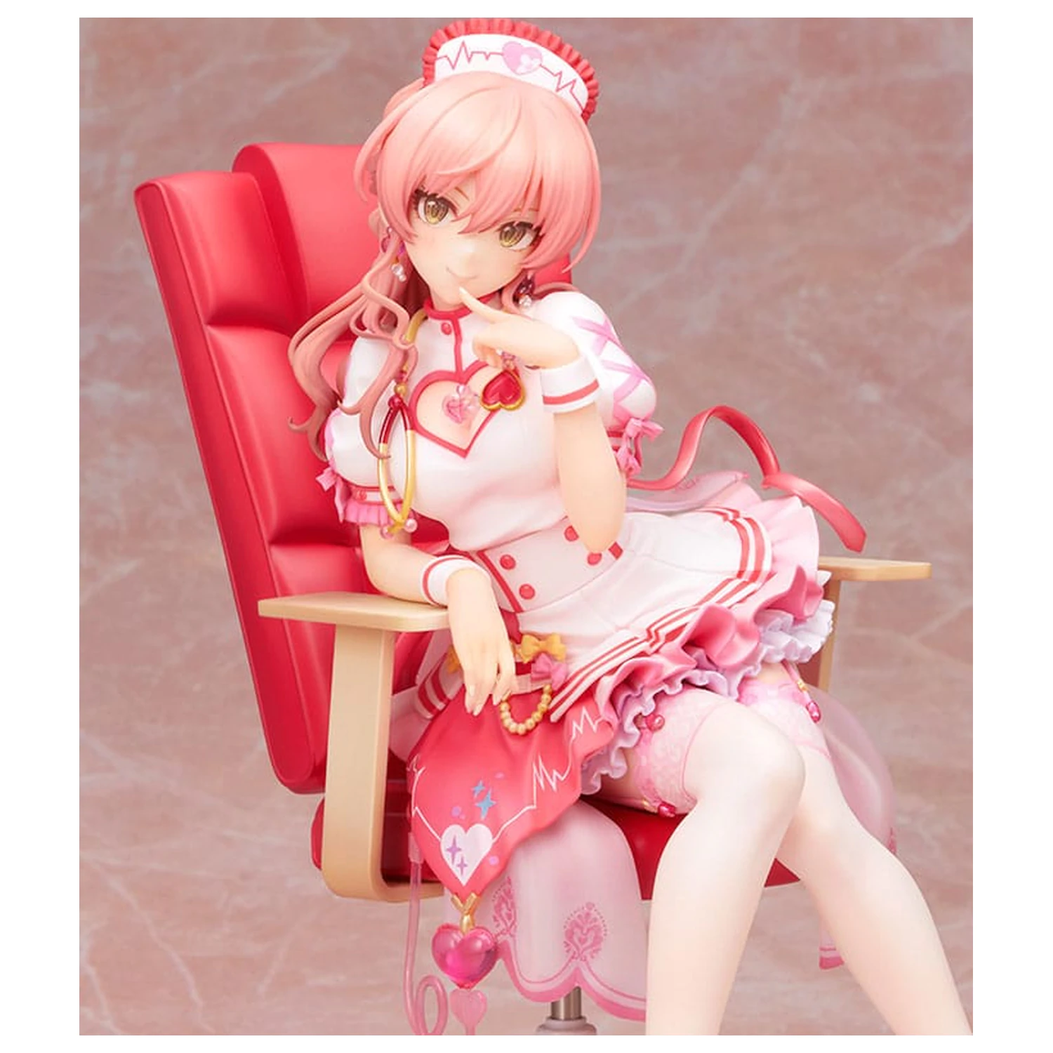 The Idolmaster Cinderella Girls 1/7 Mika Jougasaki Halloween Love Nurse Ver. PVC szobor figura 20 cm  termékfotó