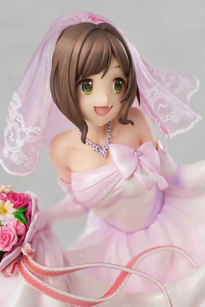 The Idolmaster Cinderella Girls 1/7 Miku Maekawa Dreaming Bride Ver. Limited PVC szobor figura 24 cm termékfotó