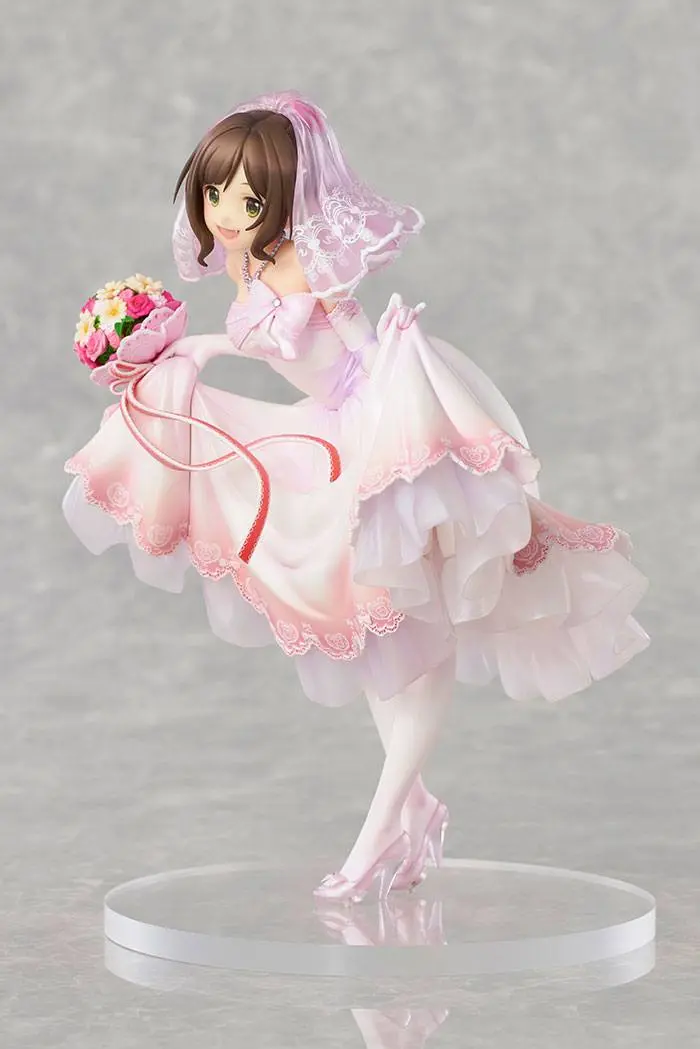 The Idolmaster Cinderella Girls 1/7 Miku Maekawa Dreaming Bride Ver. Limited PVC szobor figura 24 cm termékfotó