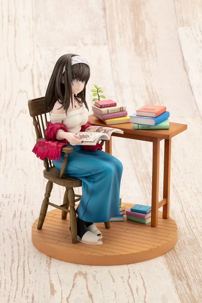 The Idolmaster Cinderella Girls PVC Statue 1/8 Fumika Sagisawa -off stage- 17 cm termékfotó