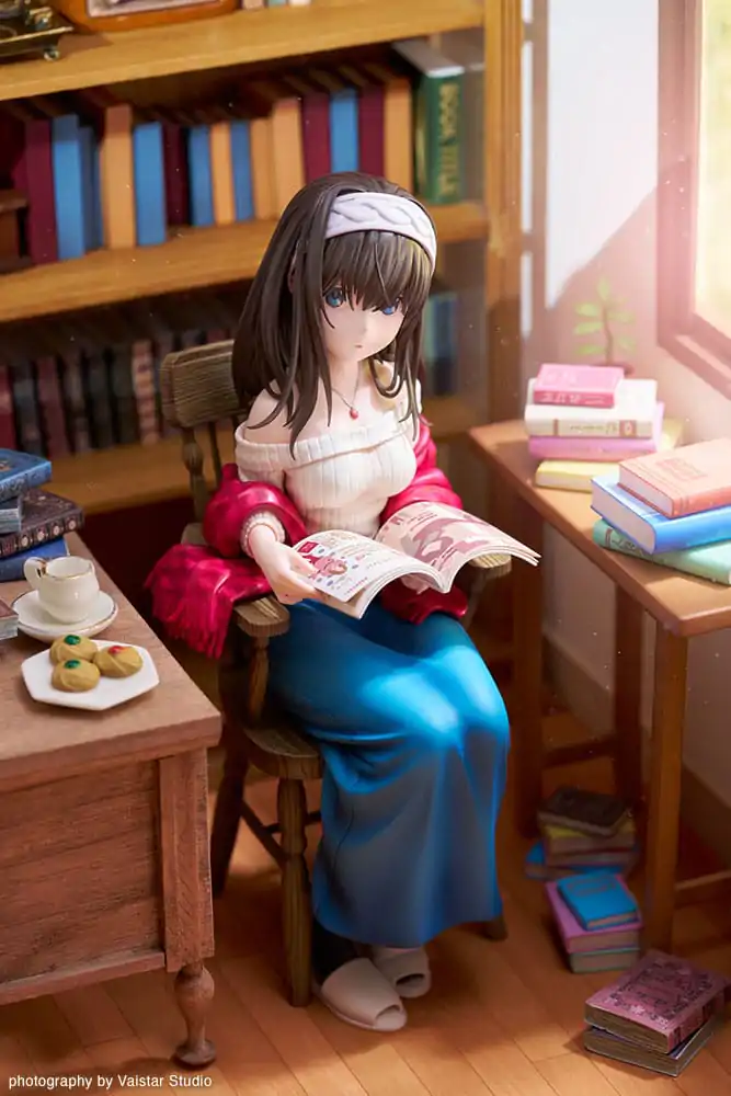 The Idolmaster Cinderella Girls PVC Statue 1/8 Fumika Sagisawa -off stage- 17 cm termékfotó