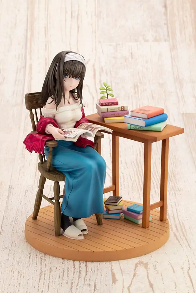 The Idolmaster Cinderella Girls PVC Statue 1/8 Fumika Sagisawa -off stage- 17 cm termékfotó