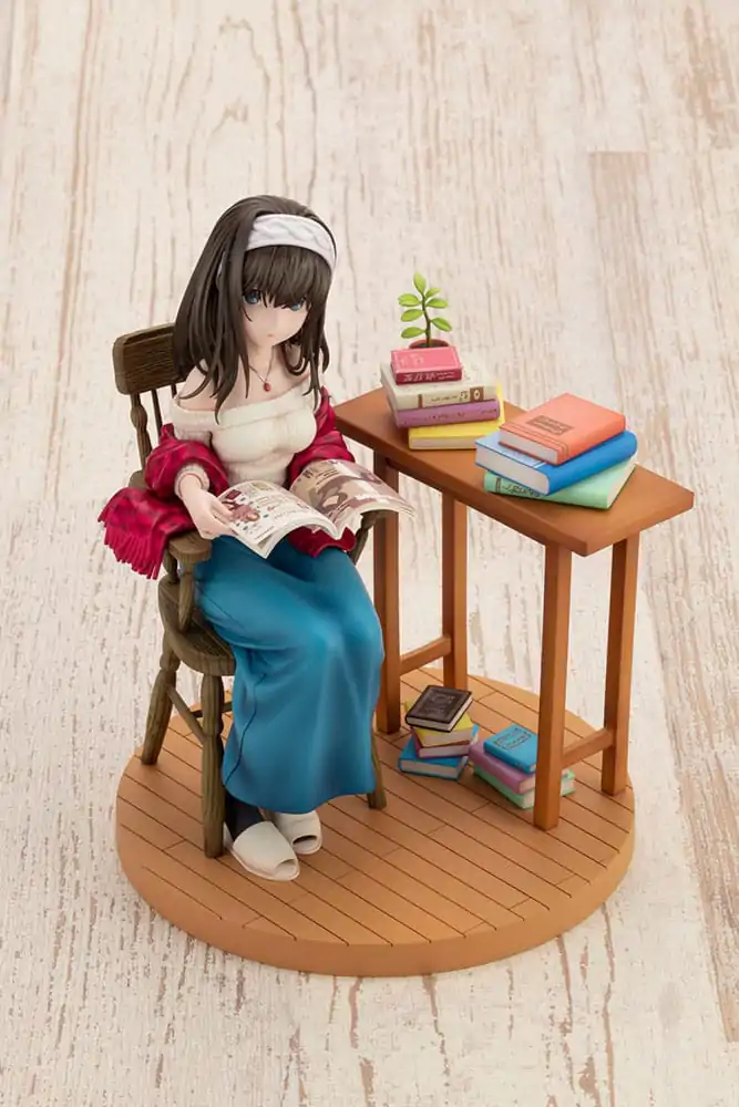 The Idolmaster Cinderella Girls PVC Statue 1/8 Fumika Sagisawa -off stage- 17 cm termékfotó