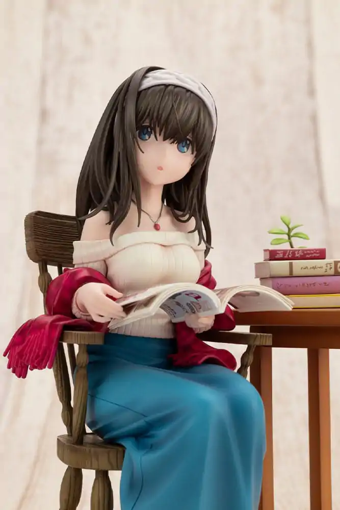 The Idolmaster Cinderella Girls PVC Statue 1/8 Fumika Sagisawa -off stage- 17 cm termékfotó