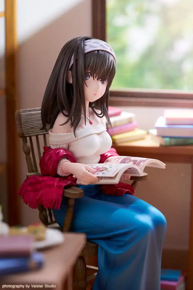 The Idolmaster Cinderella Girls PVC Statue 1/8 Fumika Sagisawa -off stage- 17 cm termékfotó