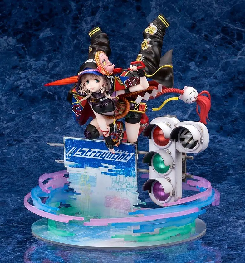 The Idolmaster Cinderella Girls Shiny Colors 1/7 Asahi Serizawa The sky, Blue and you Ver. PVC szobor figura 28 cm termékfotó