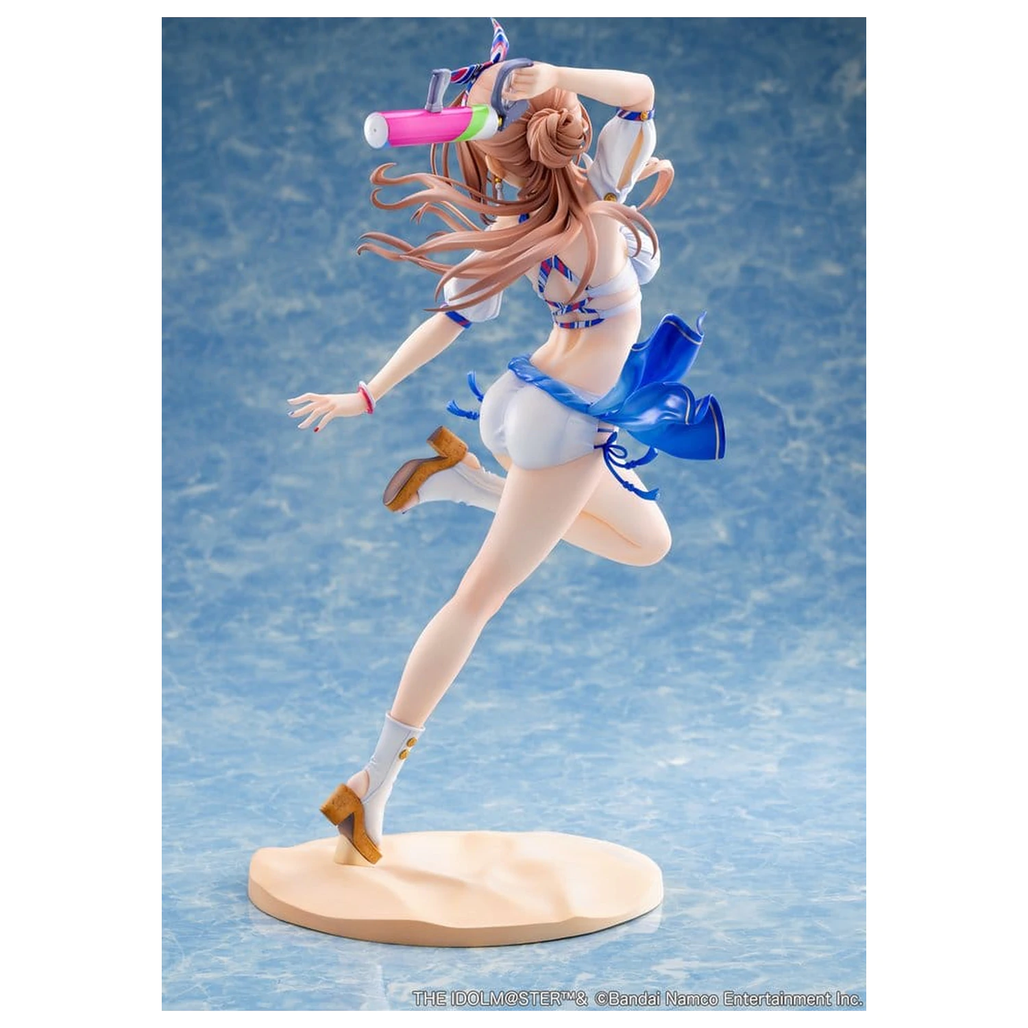 The Idolmaster Gakuen 1/7 Himesaki Rinami Kimi to Semi Blue Ver. PVC figura 27 cm termékfotó