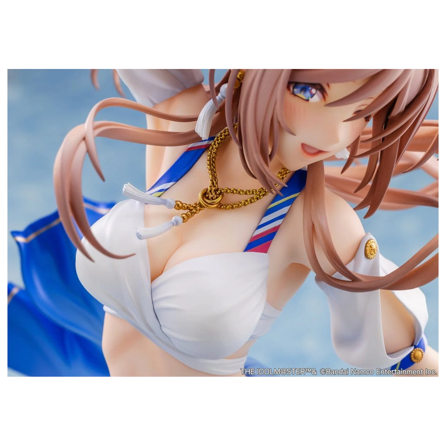 The Idolmaster Gakuen 1/7 Himesaki Rinami Kimi to Semi Blue Ver. PVC figura 27 cm termékfotó