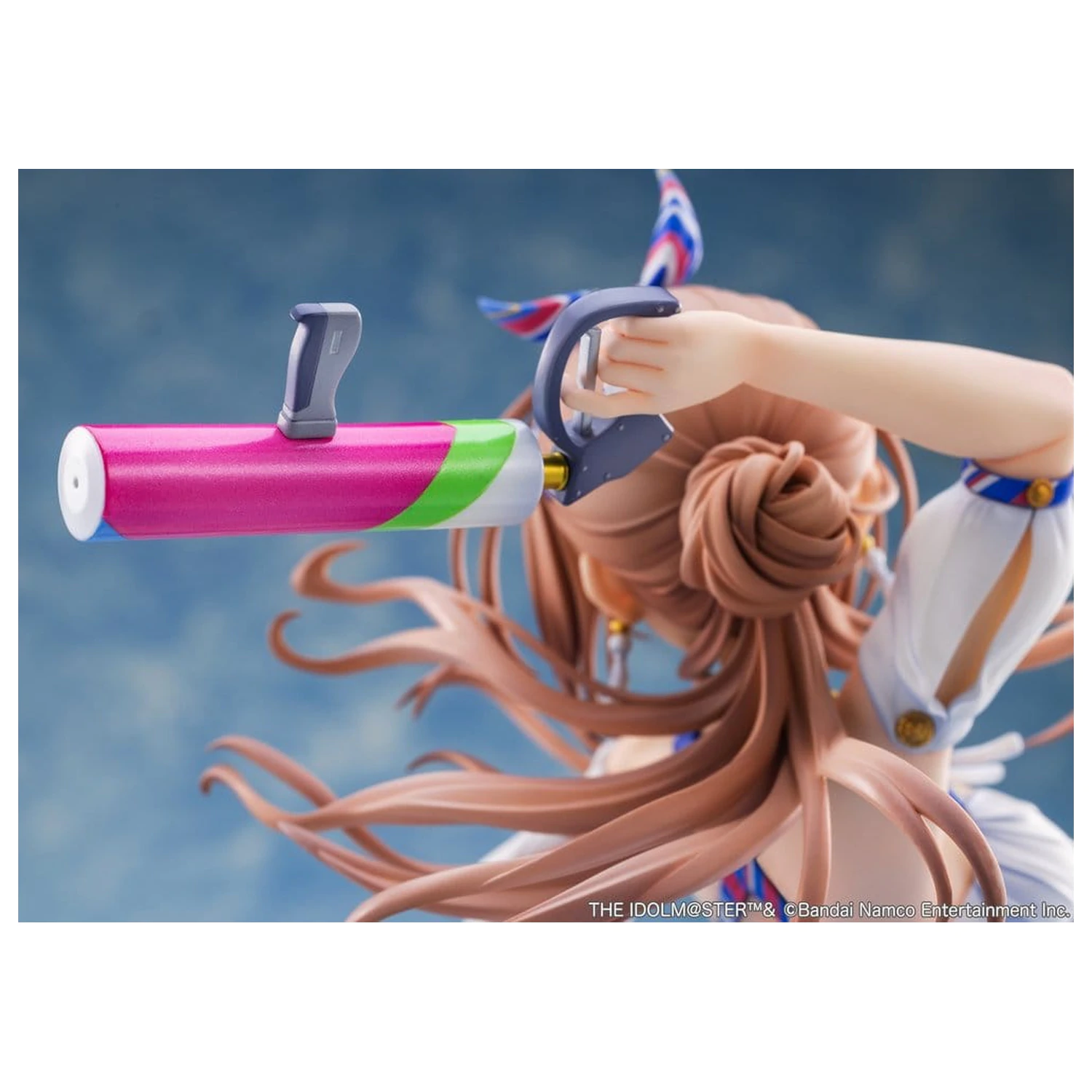 The Idolmaster Gakuen 1/7 Himesaki Rinami Kimi to Semi Blue Ver. PVC figura With Bonus 27 cm termékfotó