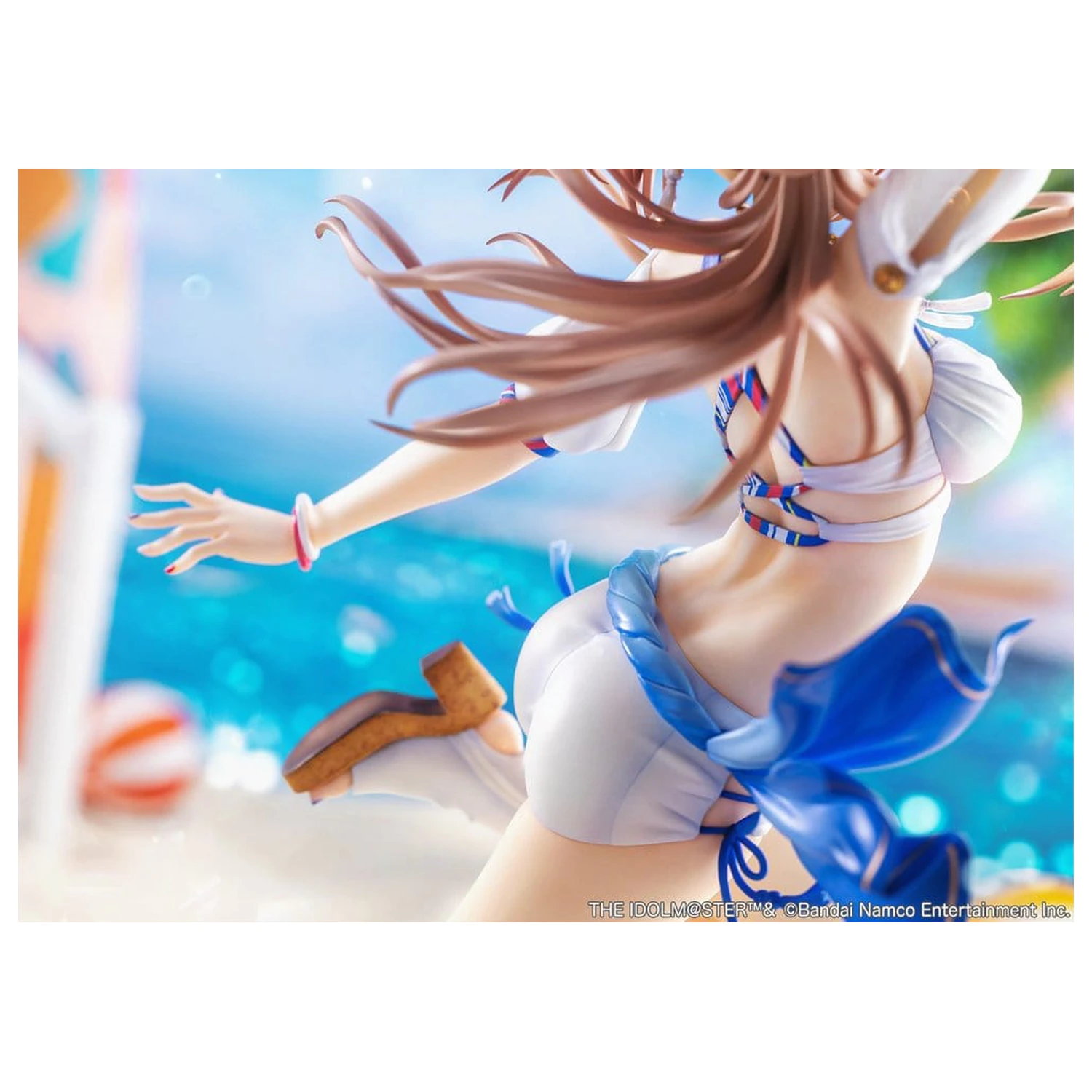 The Idolmaster Gakuen 1/7 Himesaki Rinami Kimi to Semi Blue Ver. PVC figura With Bonus 27 cm termékfotó