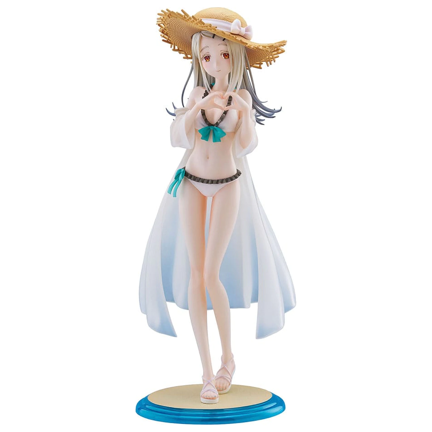 The Idolmaster Gakuen 1/7 Hiro Shinosawa Swimsuit Ver. PVC szobor figura 24 cm termékfotó