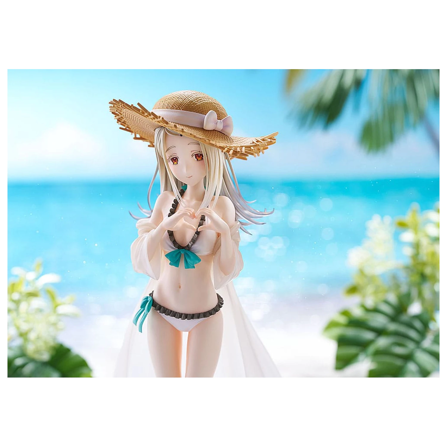 The Idolmaster Gakuen 1/7 Hiro Shinosawa Swimsuit Ver. PVC szobor figura 24 cm termékfotó