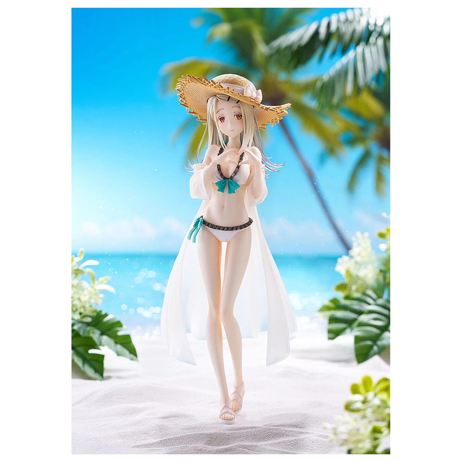 The Idolmaster Gakuen 1/7 Hiro Shinosawa Swimsuit Ver. PVC szobor figura 24 cm termékfotó