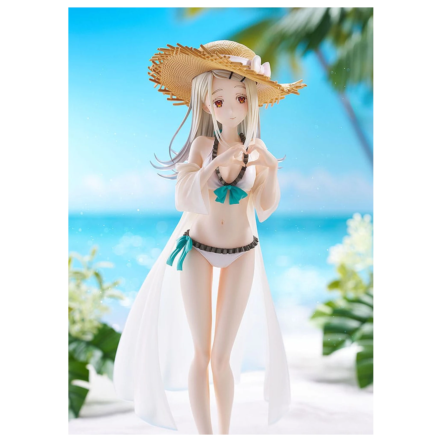The Idolmaster Gakuen 1/7 Hiro Shinosawa Swimsuit Ver. PVC szobor figura 24 cm termékfotó
