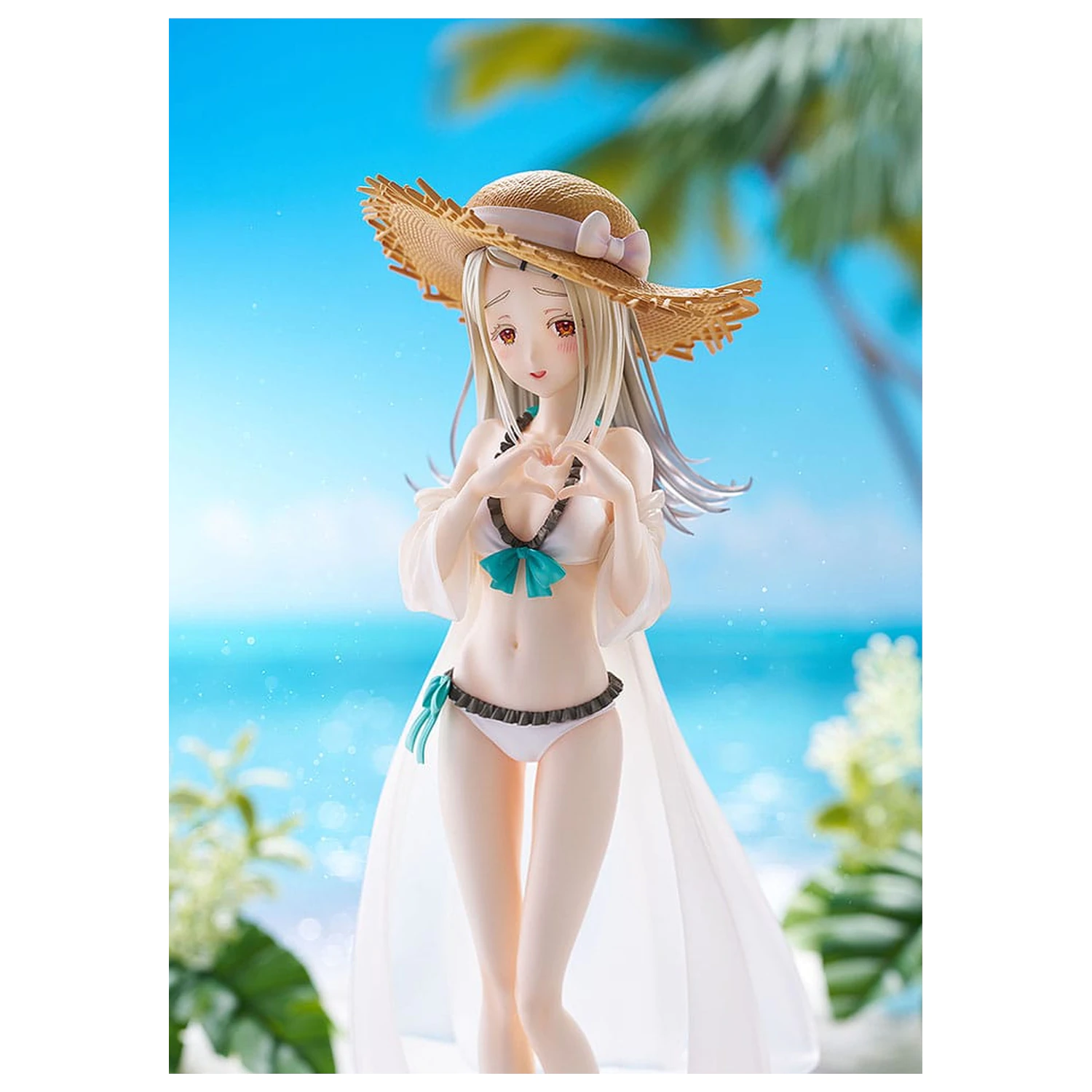 The Idolmaster Gakuen 1/7 Hiro Shinosawa Swimsuit Ver. PVC szobor figura 24 cm termékfotó