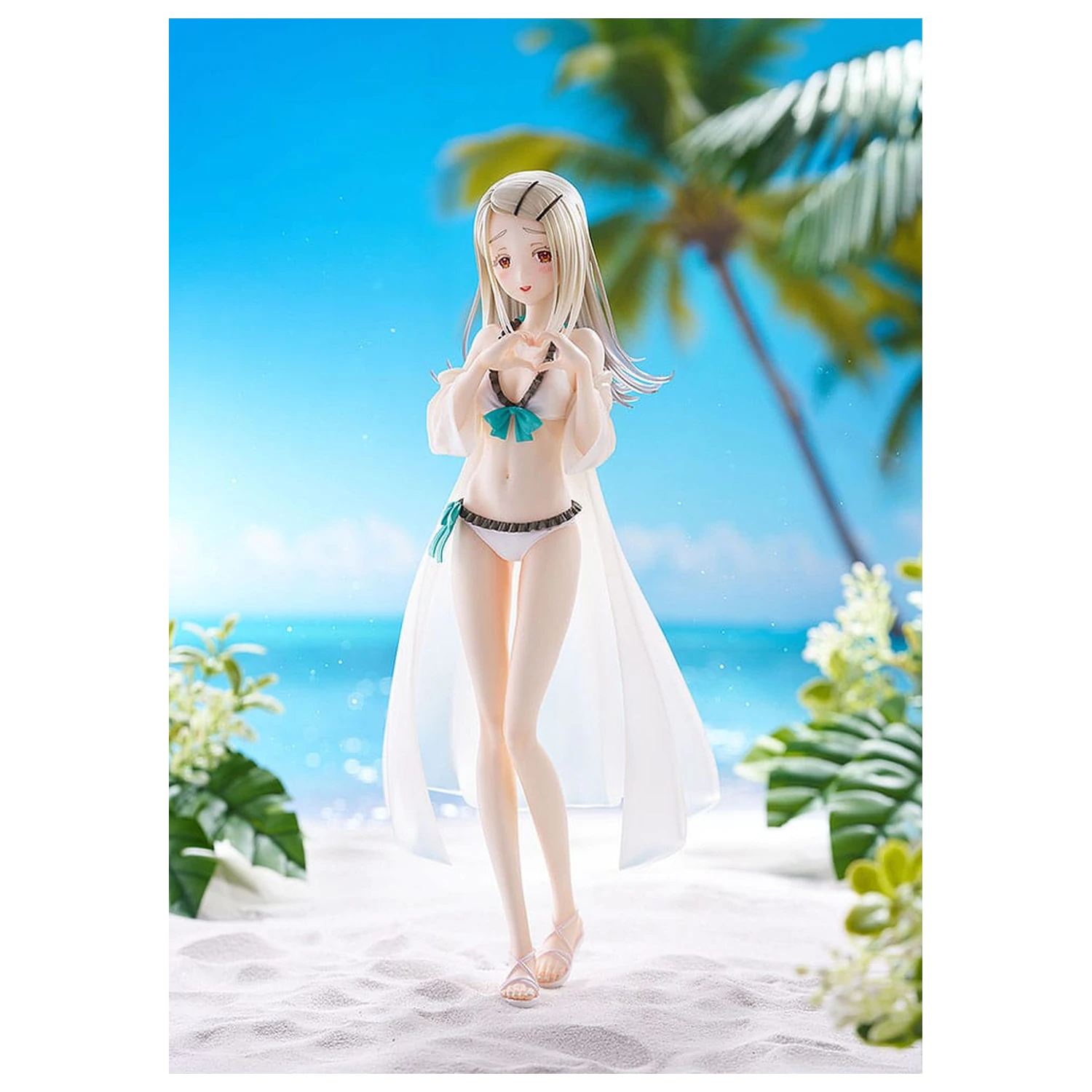 The Idolmaster Gakuen 1/7 Hiro Shinosawa Swimsuit Ver. PVC szobor figura 24 cm termékfotó