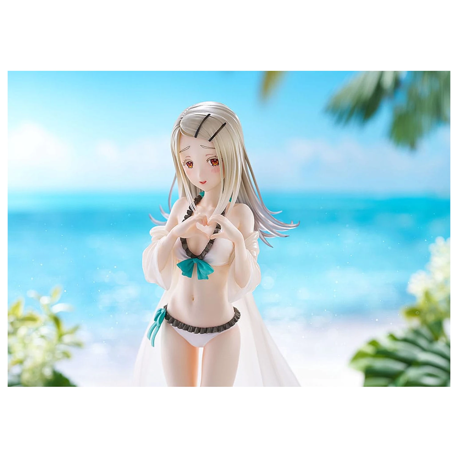 The Idolmaster Gakuen 1/7 Hiro Shinosawa Swimsuit Ver. PVC szobor figura 24 cm termékfotó
