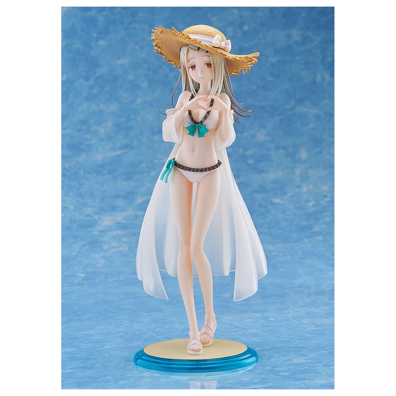 The Idolmaster Gakuen 1/7 Hiro Shinosawa Swimsuit Ver. PVC szobor figura 24 cm termékfotó