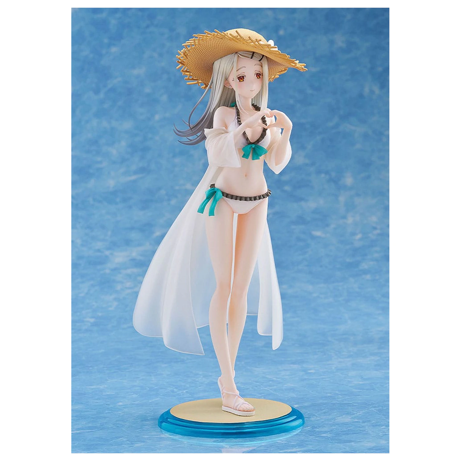 The Idolmaster Gakuen 1/7 Hiro Shinosawa Swimsuit Ver. PVC szobor figura 24 cm termékfotó