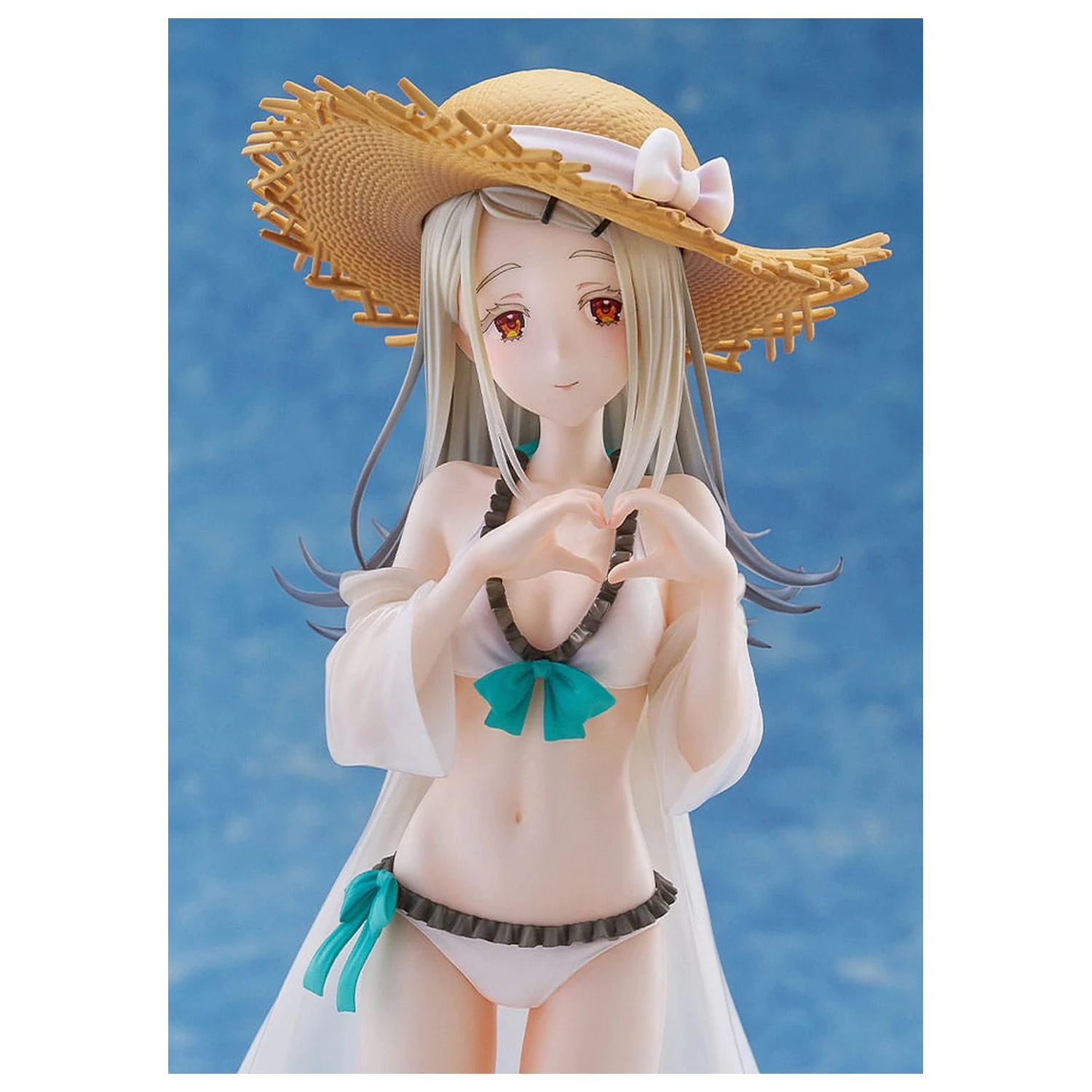 The Idolmaster Gakuen 1/7 Hiro Shinosawa Swimsuit Ver. PVC szobor figura 24 cm termékfotó