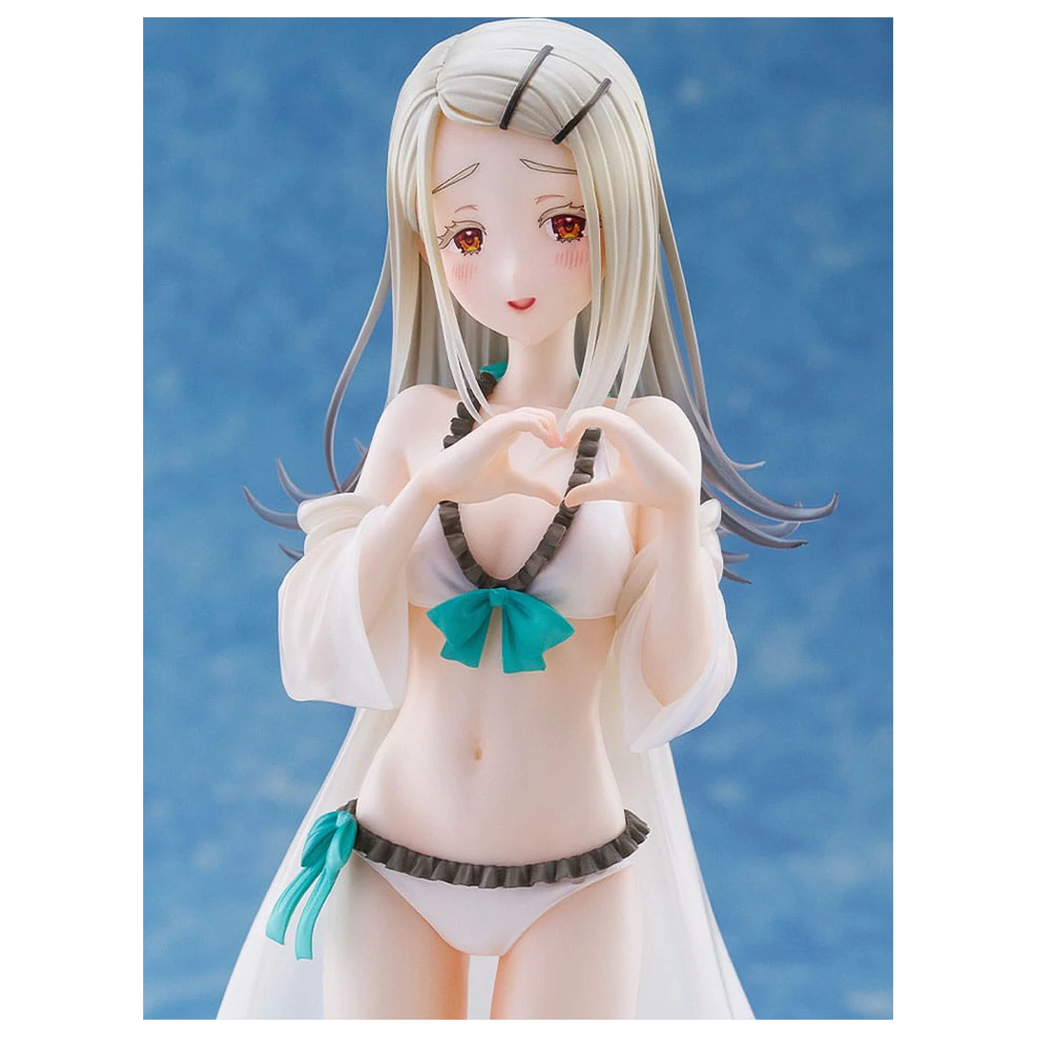 The Idolmaster Gakuen 1/7 Hiro Shinosawa Swimsuit Ver. PVC szobor figura 24 cm termékfotó