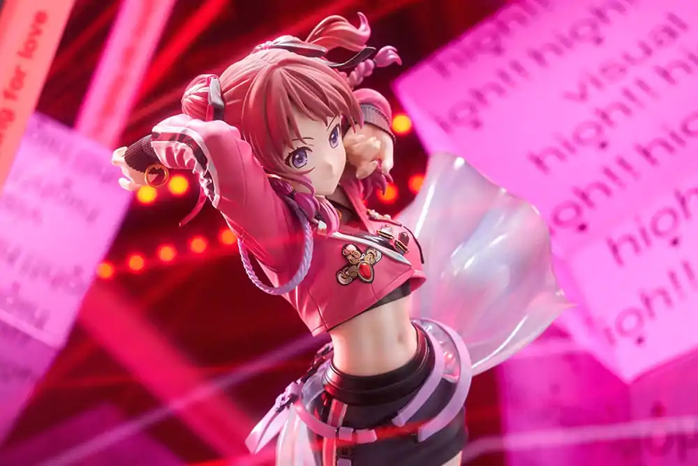 The Idolmaster Gakuen 1/7 Saki Hanami Fighting My Way PVC szobor figura 24 cm termékfotó