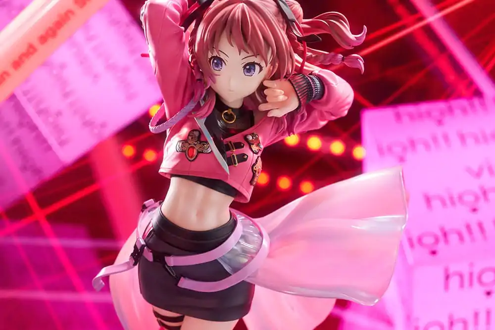 The Idolmaster Gakuen 1/7 Saki Hanami Fighting My Way PVC szobor figura 24 cm termékfotó
