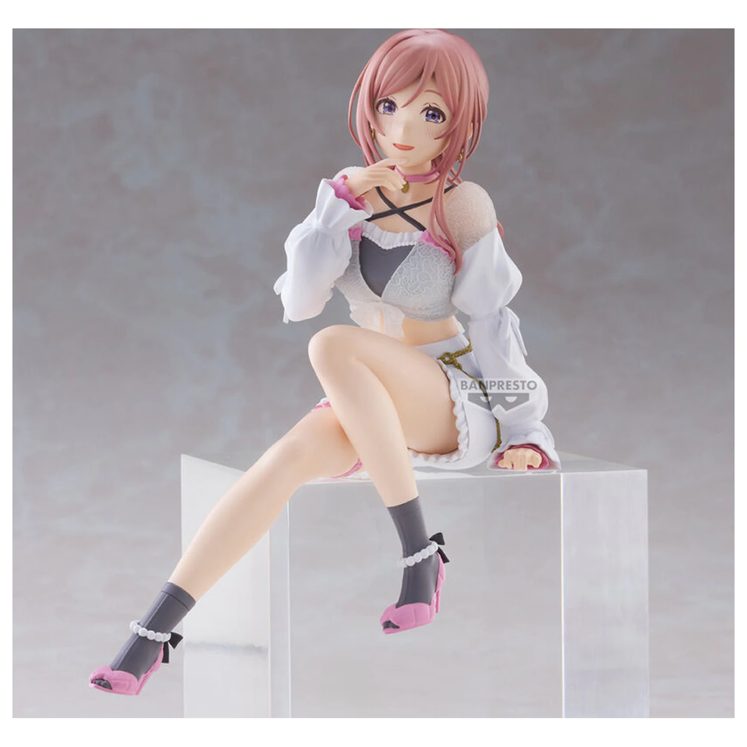 The Idolmaster Gakuen Espresto Sheer frills Rinami Himesaki figura 21cm termékfotó