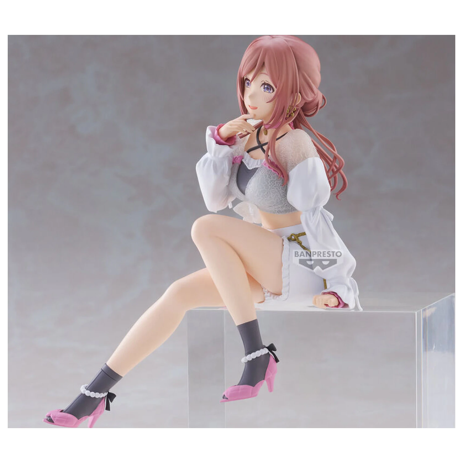 The Idolmaster Gakuen Espresto Sheer frills Rinami Himesaki figura 21cm termékfotó