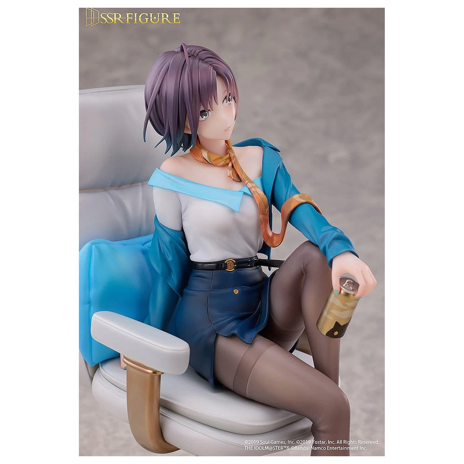 The Idolmaster: Shiny Colors x Mahjong Soul PVC figura 1/7 Toru Asakura Effortless Work Ver. 21 cm termékfotó