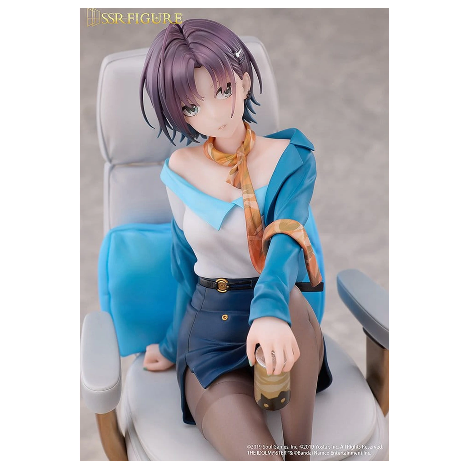 The Idolmaster: Shiny Colors x Mahjong Soul PVC figura 1/7 Toru Asakura Effortless Work Ver. 21 cm termékfotó