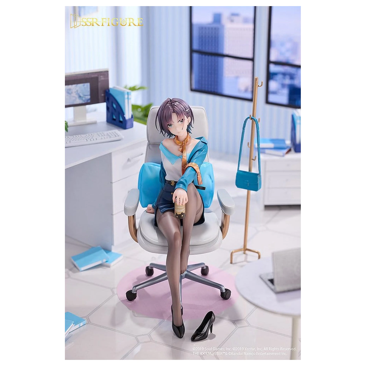 The Idolmaster: Shiny Colors x Mahjong Soul PVC figura 1/7 Toru Asakura Effortless Work Ver. 21 cm termékfotó