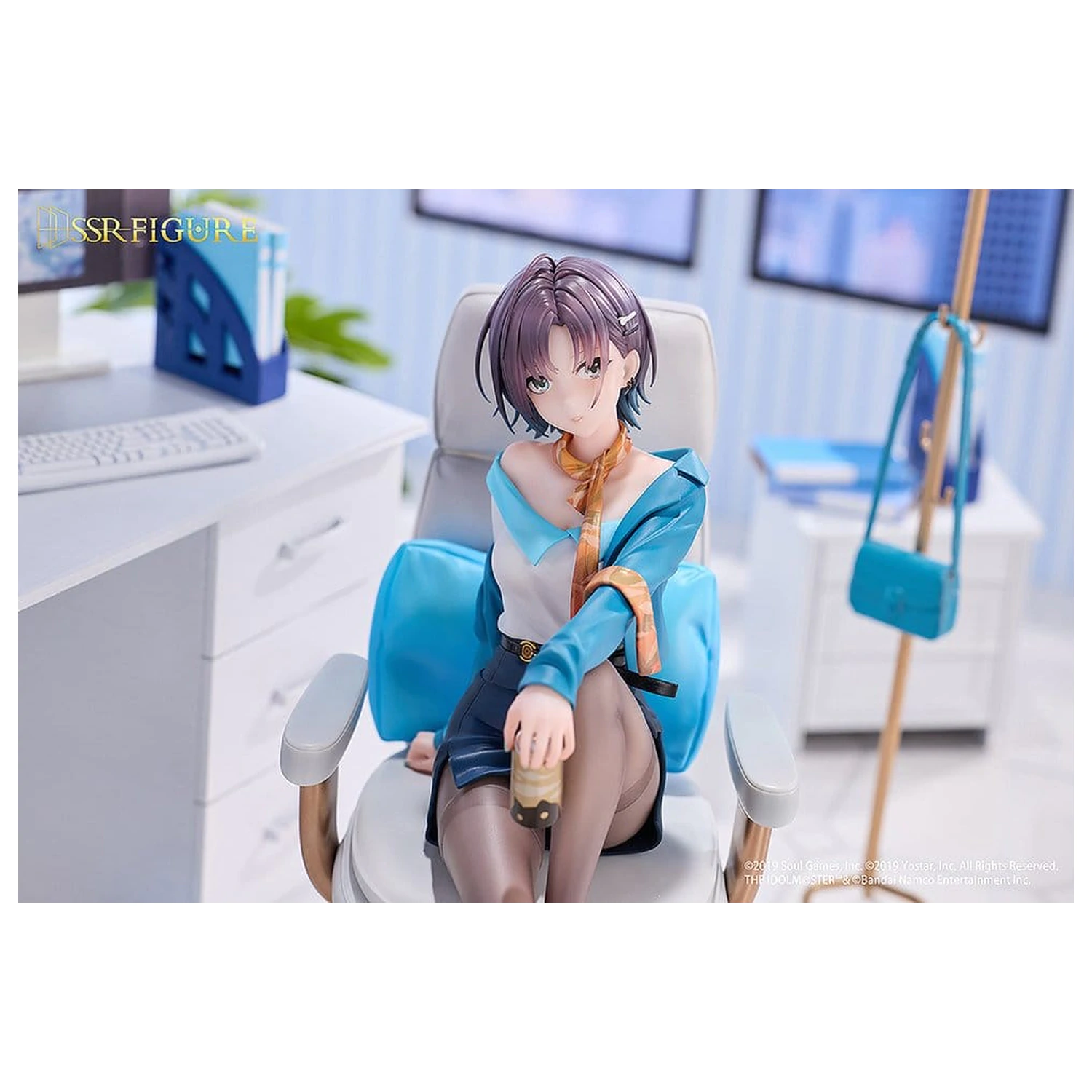 The Idolmaster: Shiny Colors x Mahjong Soul PVC figura 1/7 Toru Asakura Effortless Work Ver. 21 cm termékfotó