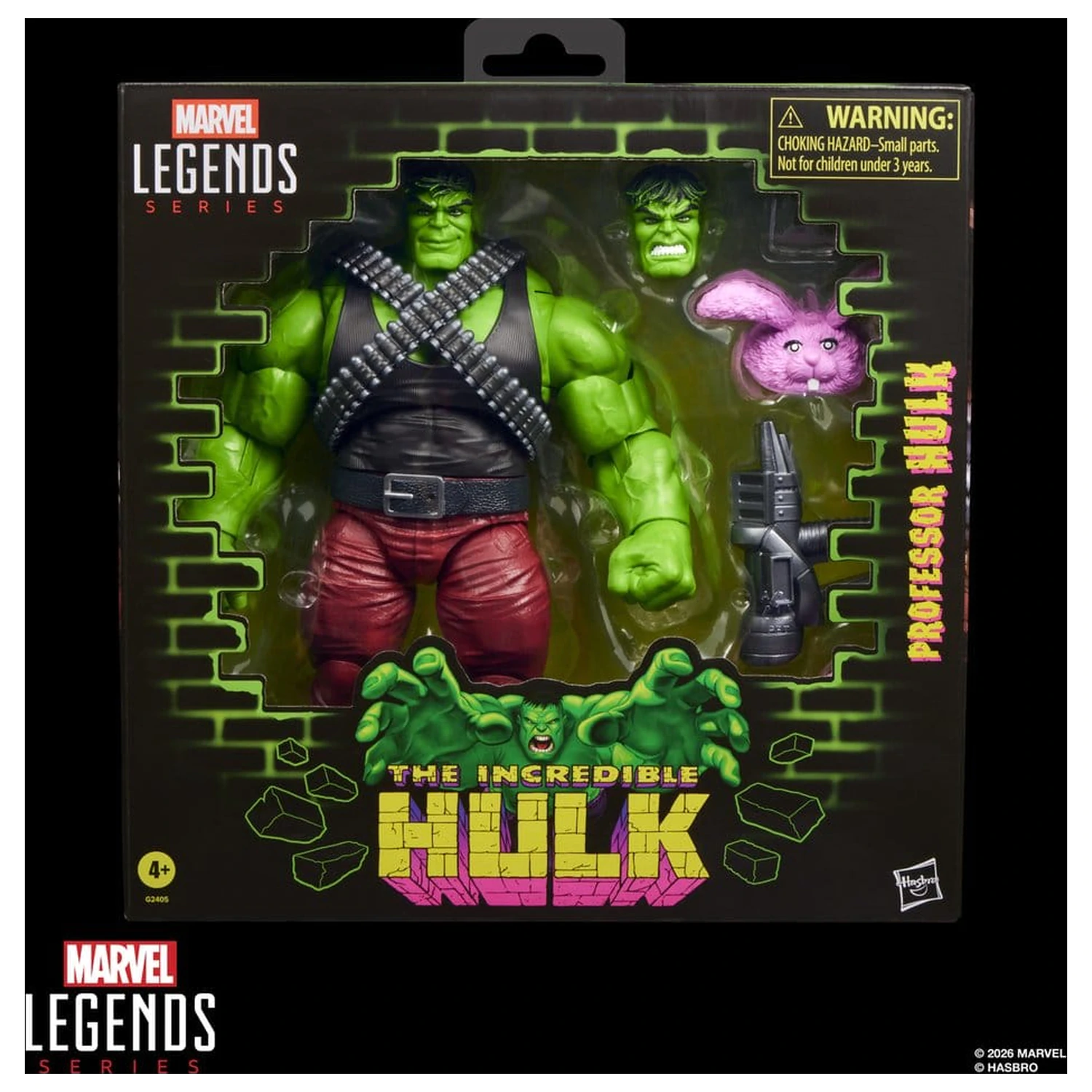 The Incredible Hulk Marvel Legends Professor Hulk akciófigura 15 cm termékfotó
