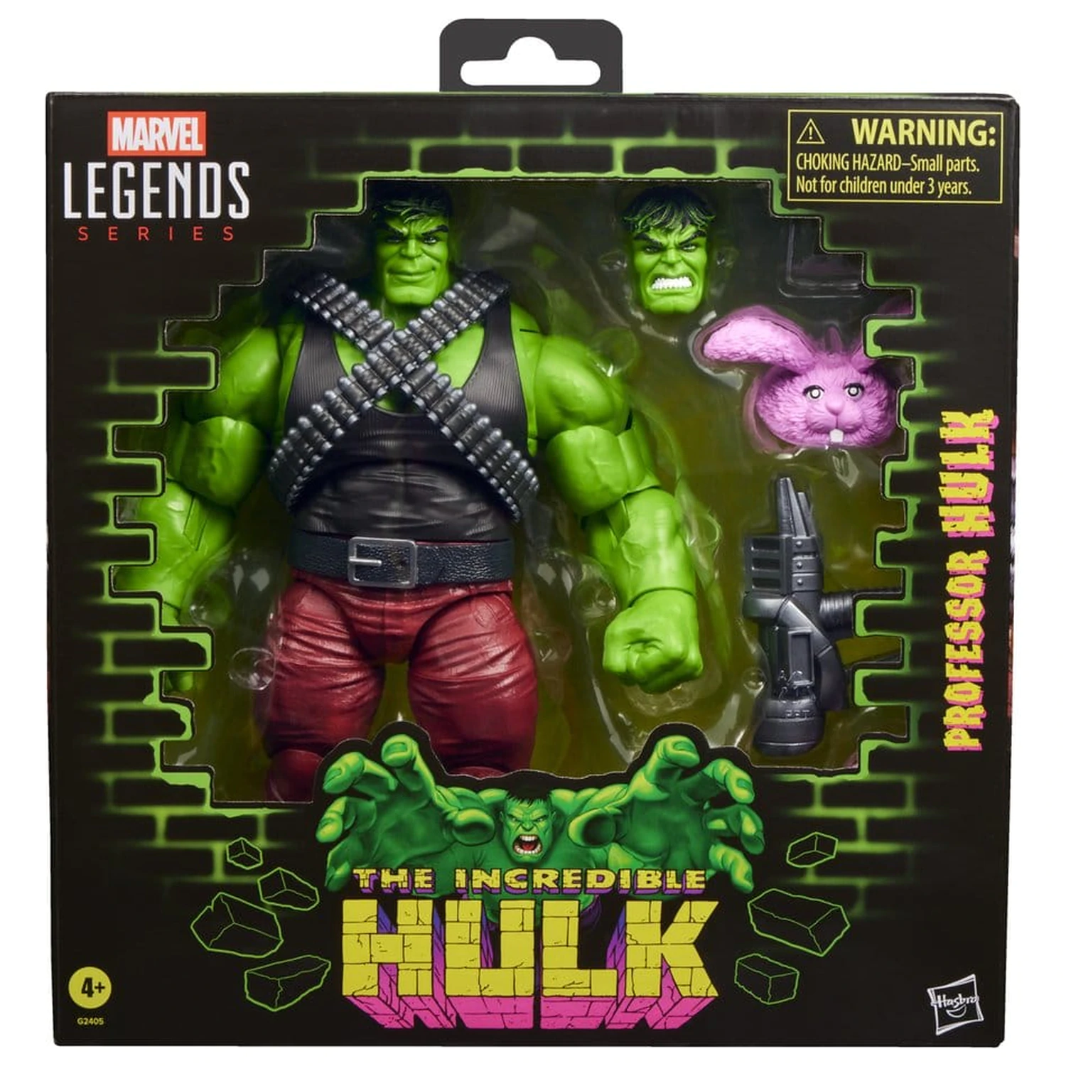 The Incredible Hulk Marvel Legends Professor Hulk akciófigura 15 cm termékfotó