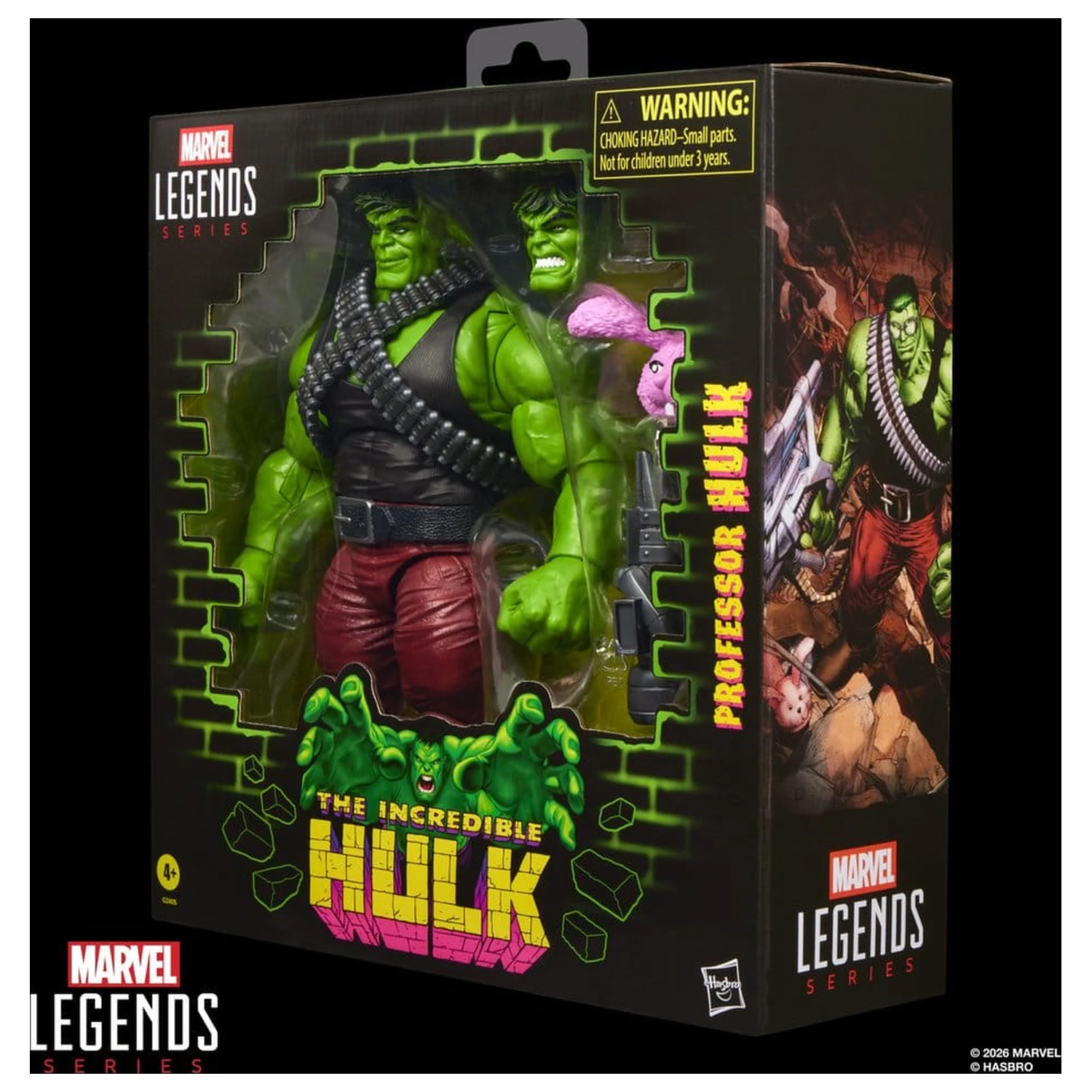 The Incredible Hulk Marvel Legends Professor Hulk akciófigura 15 cm termékfotó
