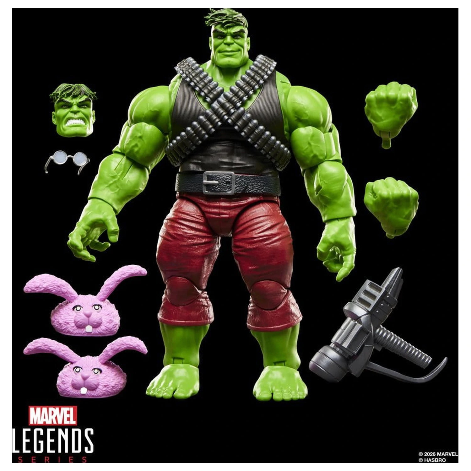 The Incredible Hulk Marvel Legends Professor Hulk akciófigura 15 cm termékfotó