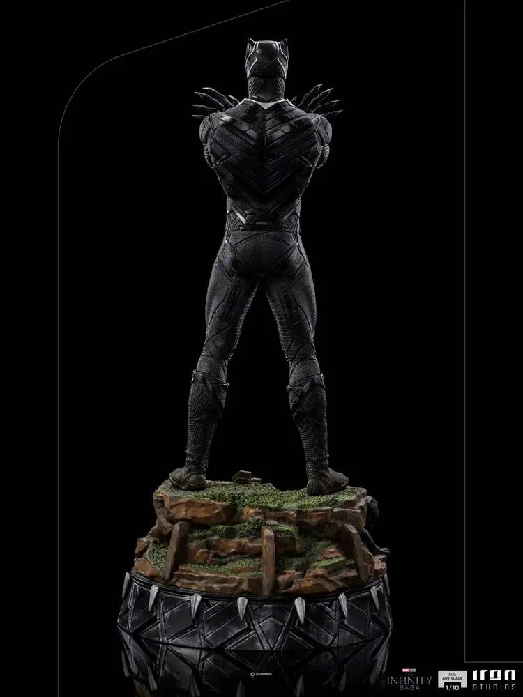 The Infinity Saga Art Scale 1/10 Black Panther Deluxe szobor figura 25 cm termékfotó