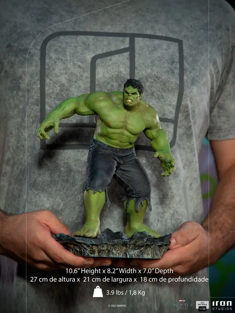 The Infinity Saga BDS Art Scale 1/10 Hulk Battle of NY szobor figura 27 cm termékfotó